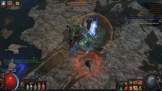 Path Of Exile 3.1 Necromancer Baron 1200 Str 28 Lvl Zombies BM   Still Viable