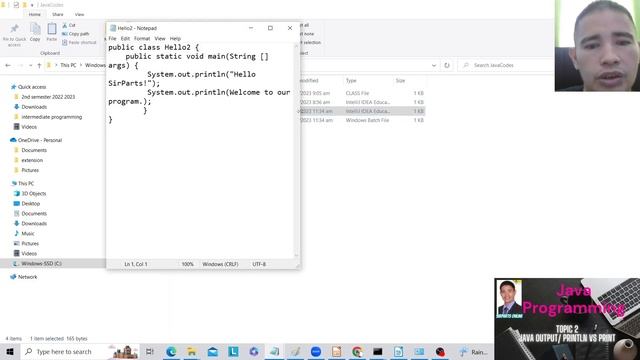 SirParts' Java Programming Tutorial: Topic 2 Java Output/println vs print смотреть онлайн