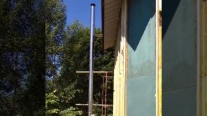 Теплоизоляция ППУ фасад, напыление Пенополиуретана