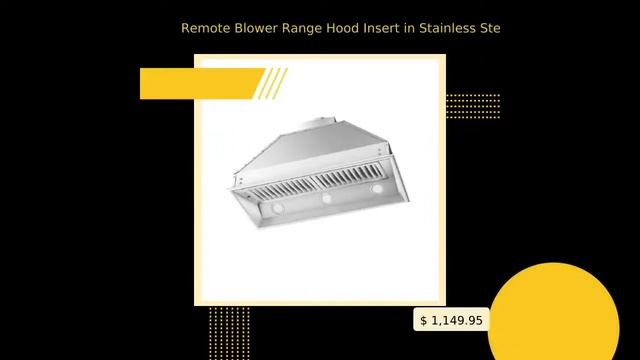 Remote Blower Range Hood Insert in Stainless Steel (721-RS-34-400) ZLINE 34 in. смотреть онлайн