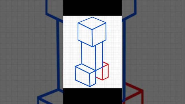 Рисуем Крипера из Майнкрафт / Drawing Creeper from Minecraft смотреть онлайн