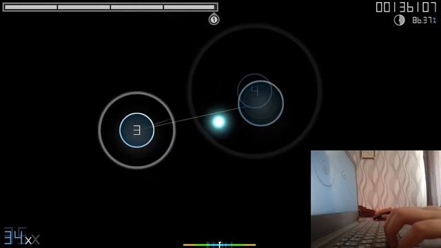 новичок играет в осу смотреть онлайн