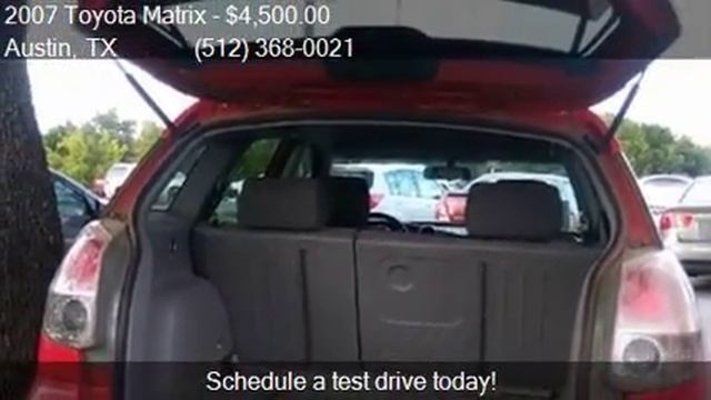 2007 Toyota Matrix Base 4dr Wagon (1.8L I4 4A) For Sale In A