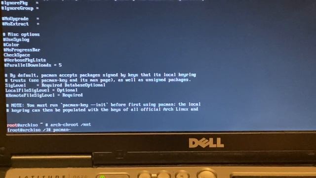 putting arch linux on an old 32bit laptop смотреть онлайн