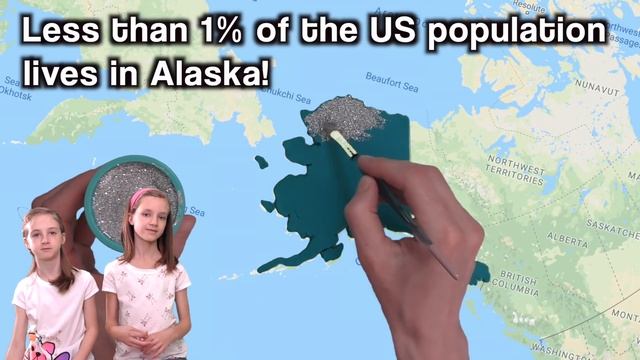 ALASKA State Facts || ALASKA MAP || United States || USA Geography смотреть онлайн