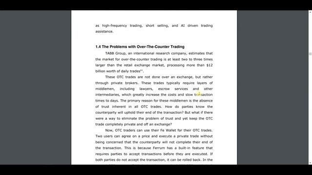 Ferrum Network - просмотр белой бумаги смотреть онлайн