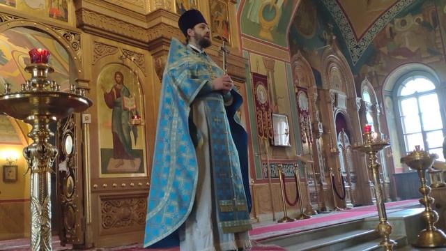 Проповедь: "Покров Божией Матери - самое великое утешение для христианина" смотреть онлайн