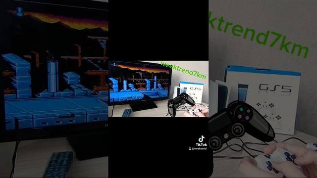 Портативная игровая консоль приставка Play Box Game Station 5 класическиe 200 игра обзор смотреть онлайн