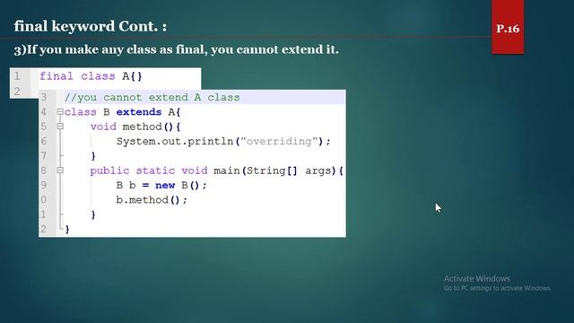 #79 الصفوف الثابتة final Class في جافا смотреть онлайн
