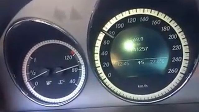 2011 Mercedes Benz C200 CGi turbo acceleration / not bad / смотреть онлайн