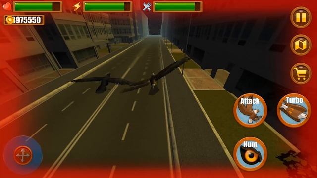 City Bird Eagle Simulator 3D | Gameplay Video смотреть онлайн