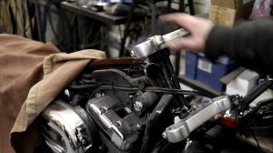 Зеркальная ПОЛИРОВКА алюминия | Вилка Harley-Davidson