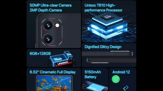 UMIDIGI C1 Max и G1 Max: много памяти, камера 50 Мп и цена $99 смотреть онлайн