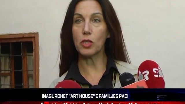 Inaugurohet "Art House" e familjes Paci смотреть онлайн