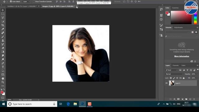 Make Passport Size Photos on Adobe Photoshop CC | Ph latest version में passport फोटो बनाना सीखे смотреть онлайн