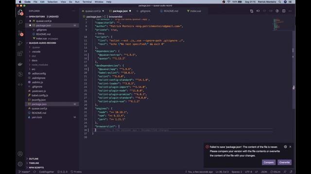 Quasar Framework 05 - Atualizando para versão 2.x (@quasar/app) смотреть онлайн