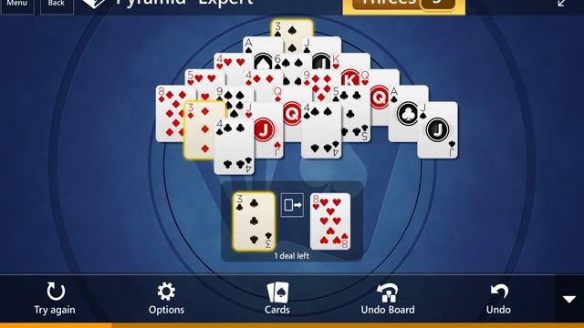Microsoft Solitaire Collection: Pyramid - Expert - June 6, 2020 смотреть онлайн