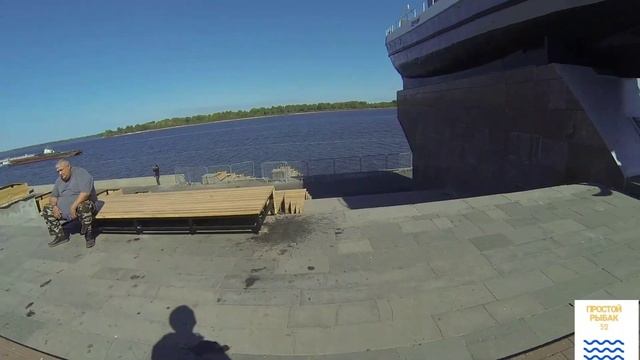 Достопримечательности г.Нижнего Новгорода. 1-часть Чкаловская лестница. смотреть онлайн