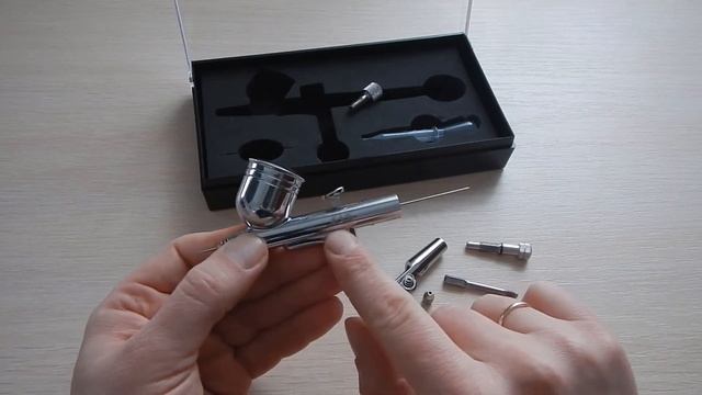 Обзор, разборка и сборка аэрографа JAS 1113. смотреть онлайн