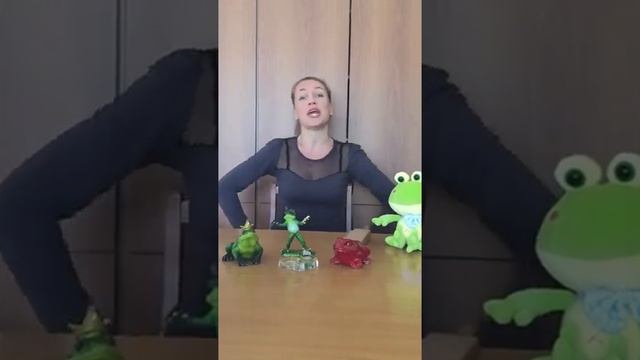 Песенка -гимнастика "Две лягушки" смотреть онлайн