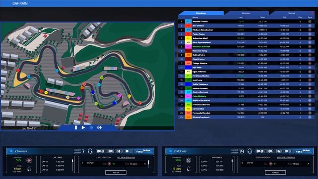 Open Wheel Manager Lets Play #2 - Bahrain Race S1R2 смотреть онлайн
