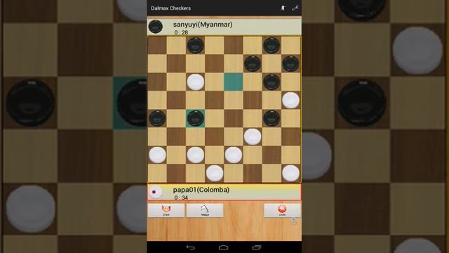 spanish checkers games of papa01(colomba)and san yu yi(Myanmar) смотреть онлайн