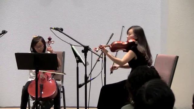 EYSCO 2011 Summer - Duet KV487 Allegro by Mozart смотреть онлайн