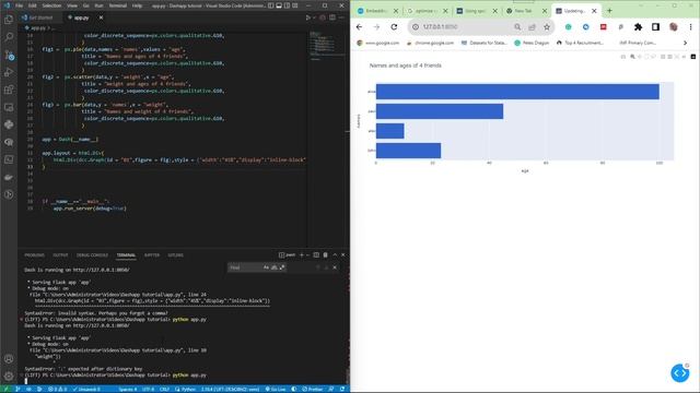 How to add multiple graphs to your dash app on Heroku | Dash app смотреть онлайн