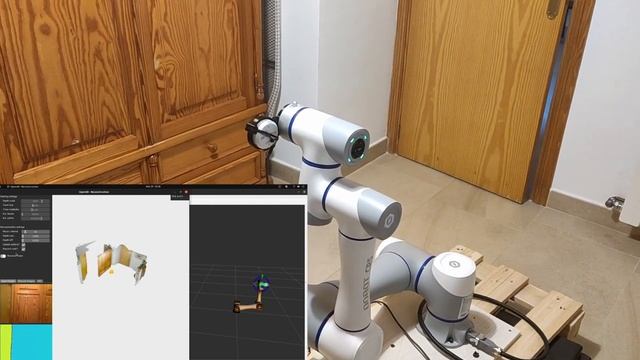 Live 3D reconstuction using Open3D, MoveIt, L515 Lidar and CR5 robot смотреть онлайн
