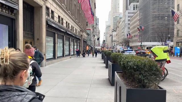 Walking Fifth Avenue New York - Travel Usa - A Walk In Manhattan NYC 2023 смотреть онлайн