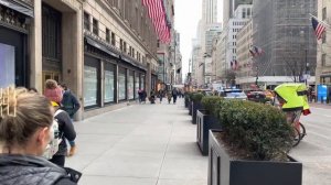 Walking Fifth Avenue New York - Travel Usa - A Walk In Manhattan NYC 2023