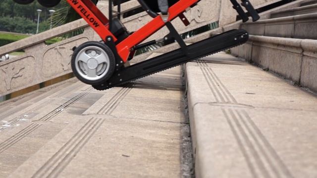 Electric Stair Climbing Wheelchair - Portable Stair Chair Lift смотреть онлайн
