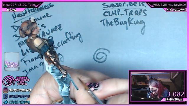 Shoshie Paints Jessica Thunderhawk From Scale75! Pt 2