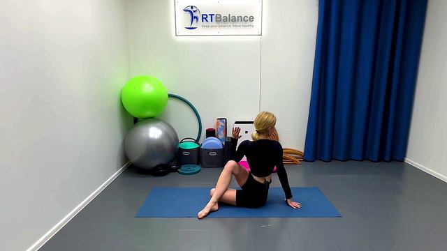 Сколиоз. Профилактика. Терапевтическая йога RTBalance в АВАР с Лантратовой Светланой смотреть онлайн