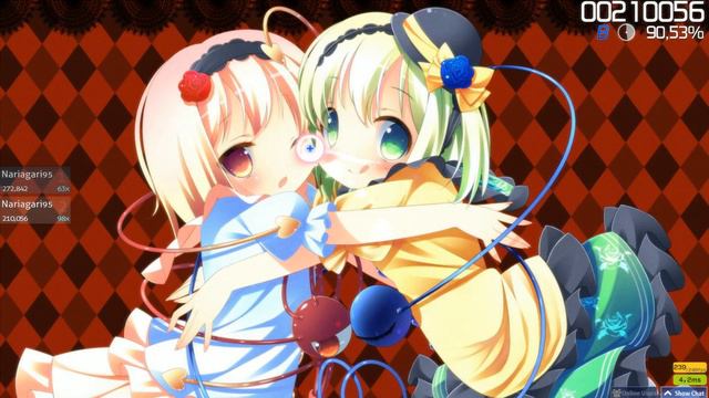 Osu! Third Eye Ya - IOSYS - Учимся играть в Osu! x2 смотреть онлайн