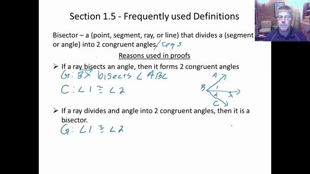 Section 1.5 Definitions of Midpoint, Bisector, Trisector смотреть онлайн