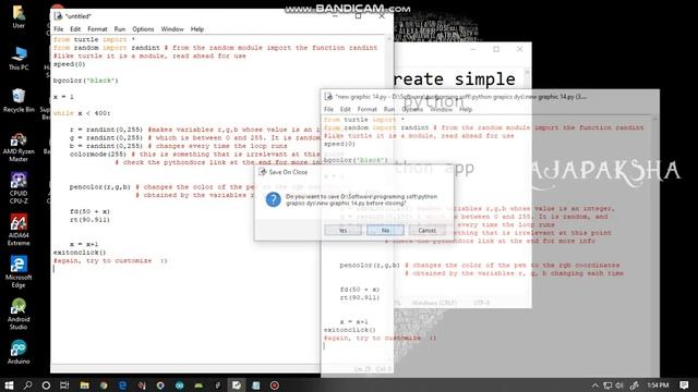 # How to create simple graphic in python смотреть онлайн