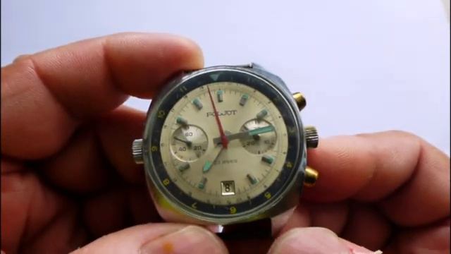 Видеообзор хронографа Полет 3133, СССР, номер 4744