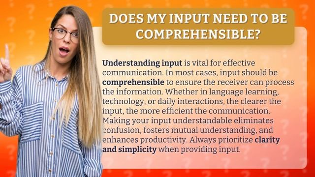 Does My Input Need to Be Comprehensible? смотреть онлайн