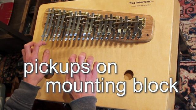 Chromatic Kalimba with dual pickup systems смотреть онлайн