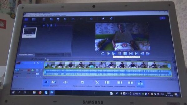 Монтаж видео в программе MOVIE STUDIO--как я это делаю