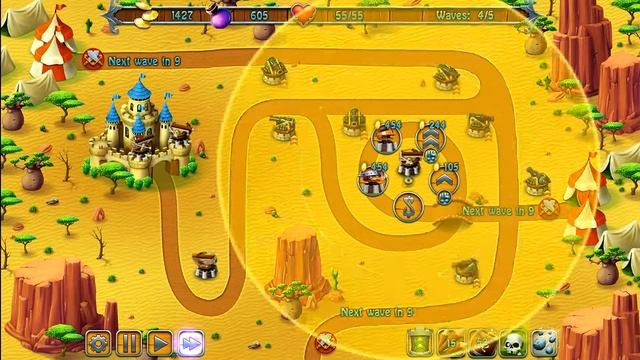 Medieval Defenders Desert Siege Level 2-7 Hard 3 Stars смотреть онлайн