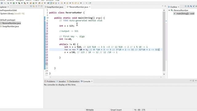 Program to Reverse a Number in Java смотреть онлайн