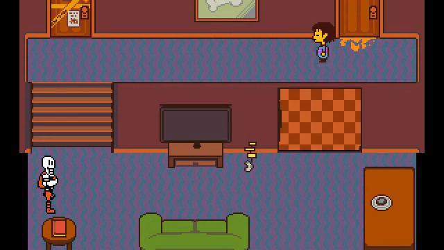 Undertale прохождение #4 / Борьба и свидание с ПАПИРУСом :D смотреть онлайн