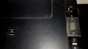 Canon g2411 reset purge counter, error P07 تصفير عداد الطابعة و حل مشكل الخطأ