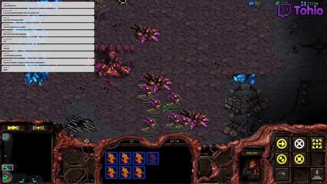 StarCraft Remastered! ДУЭЛЬ С СЕРЕЖЕЙ ВЕРТОЛЕТОМ. Начало противостояния в StarCraft!