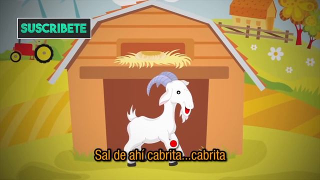 Sal de ahí Cabrita Cabrita - canciones infantiles nursery rhymes - JR INN смотреть онлайн
