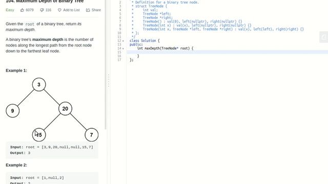 104. Maximum Depth of Binary Tree | One liner | LeetCode | Amazon, Google, ByteDance, Visa | FAANG смотреть онлайн