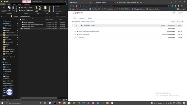 record video using mediapipe in python | create dataset using mediapipe | hand pose detection смотреть онлайн