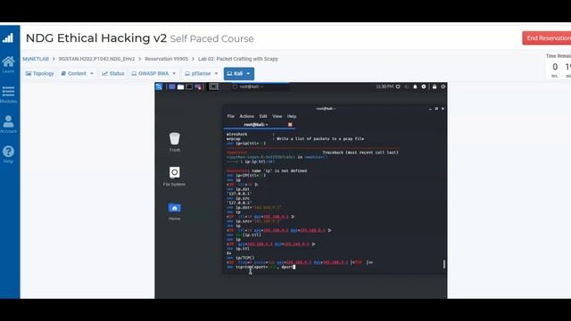 packet crafting with scapy смотреть онлайн